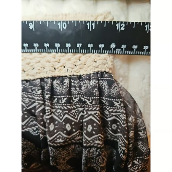 Rue 21 Long Maxi Skirt Elephants Bohemian Yoga Thai Small - Picture 3 of 5